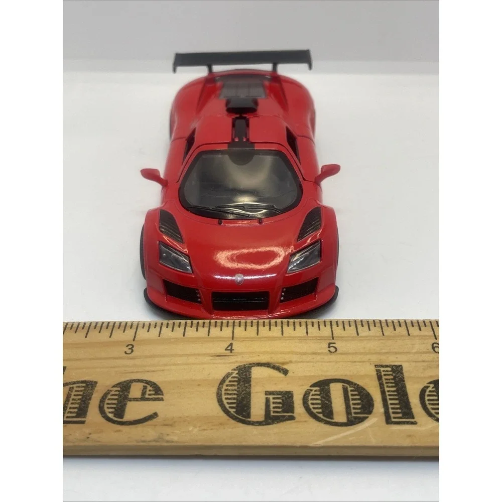 Red 2010‎ Gumpert Apollo Sport KT5356 5'in L-2.5in wide Kinsmart Car